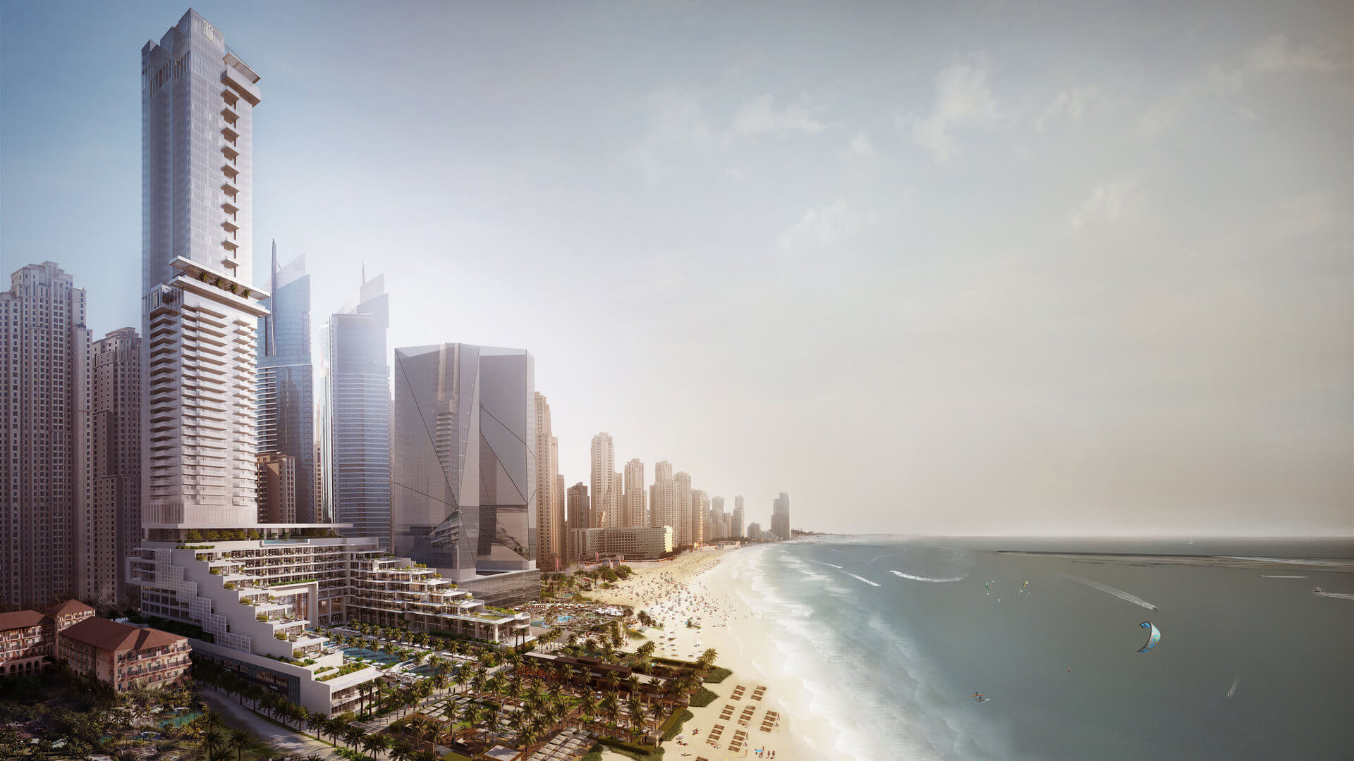 مشروع تطويري مساكن شاطئ جميرا، دبي، الإمارات العربية المتحدة، رقم 24947 - 1