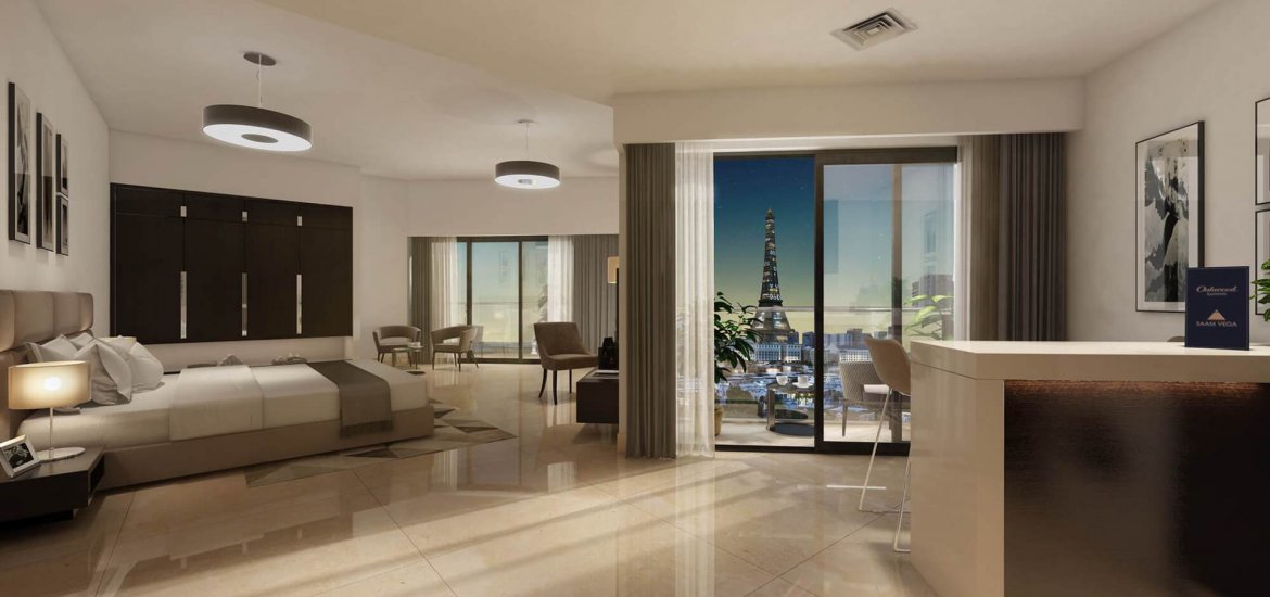 Wohnung in SAAM VEGA, Falcon City of Wonders, Dubai, VAE  1 Zimmer, 36 m² Nr. 25316 - 1