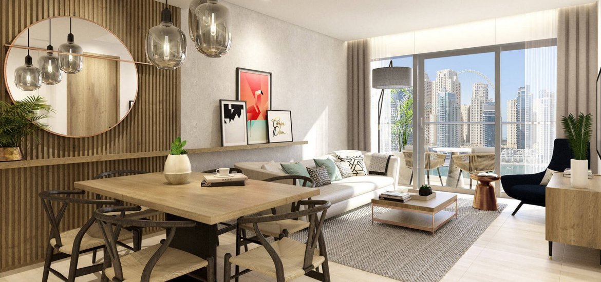 Apartamento en VIDA RESIDENCES DUBAI MARINA, Dubai Marina, EAU, 1 dormitorio, 64 m² № 24306 - 1