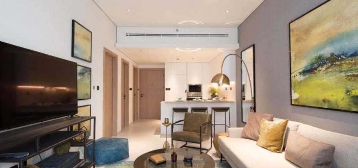 Apartamento en BEVERLY RESIDENCE, Jumeirah Village Circle, Dubai, EAU, 1 dormitorio, 90 m² № 24510 - 1