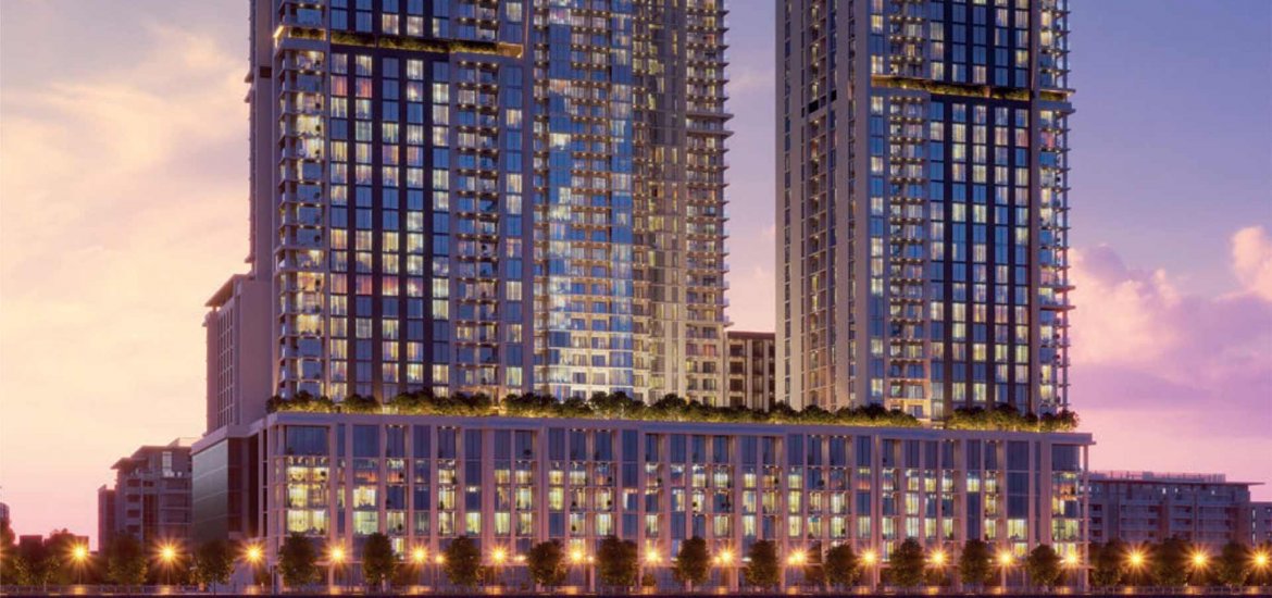 Apartamento en THE CREST GRANDE, Sobha Hartland, Dubai, EAU, 1 dormitorio, 68 m² № 30614 - 1
