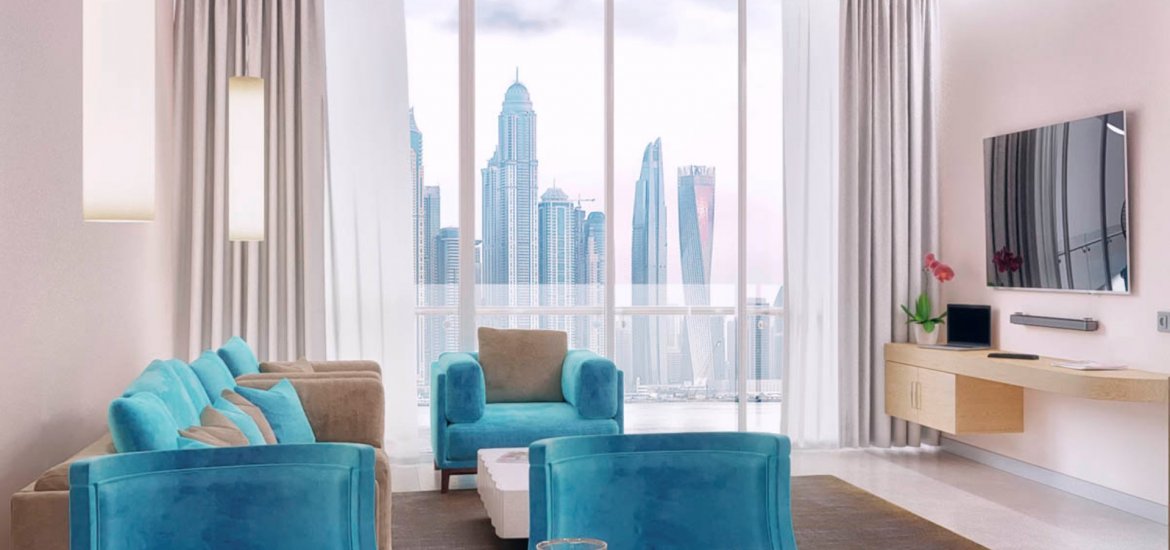 Appartamento a SEVEN RESIDENCES, Palm Jumeirah, Dubai, EAU, 1 camera da letto, 60 mq № 25332 - 2