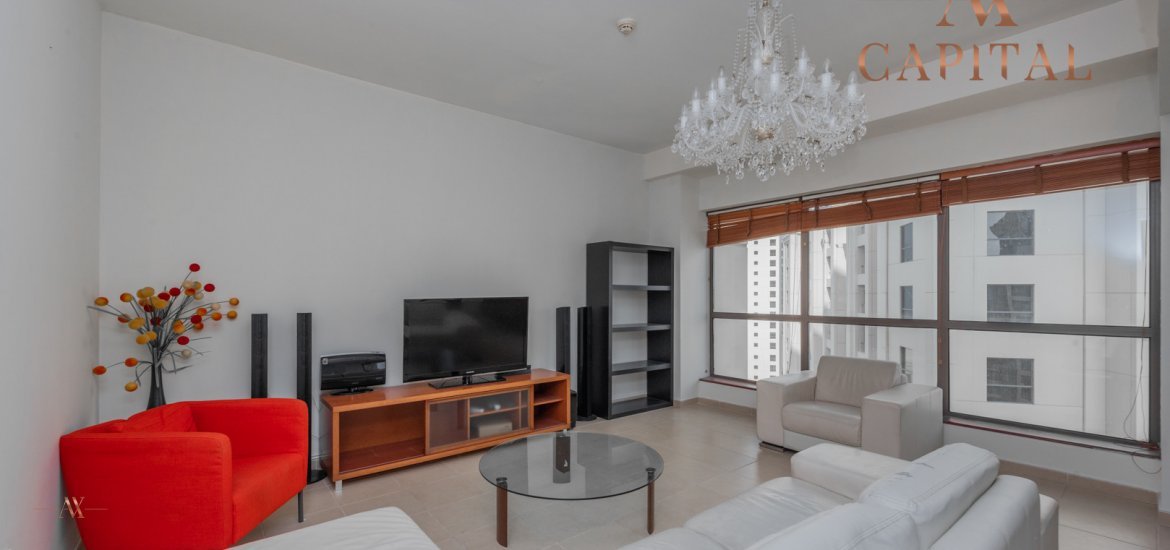 Купить квартиру в Джумейра Бич Резиденс, Дубай, ОАЭ 2 спальни, 120.3м2 № 23624 - фото 2