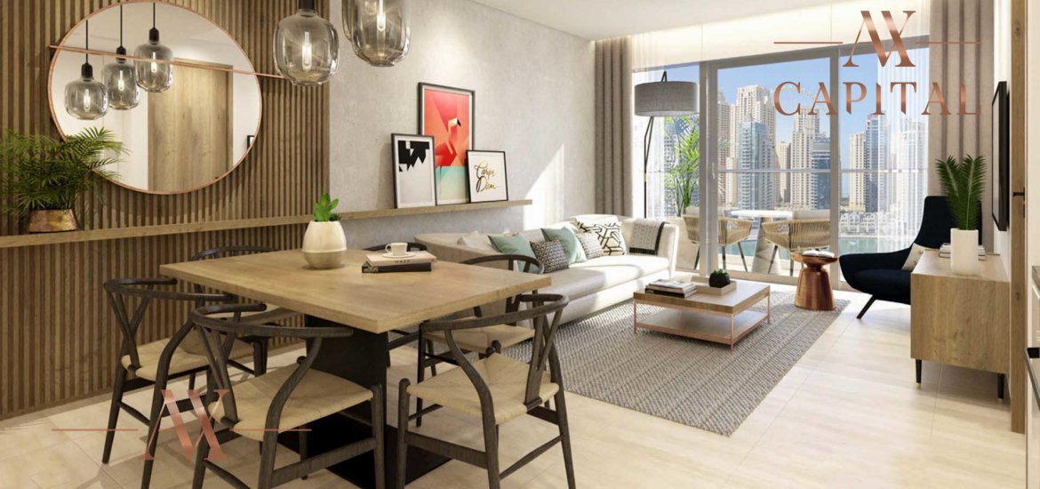 Купить квартиру в Дубай Марина, Дубай, ОАЭ 2 спальни, 107.6м2 № 23897 - фото 2