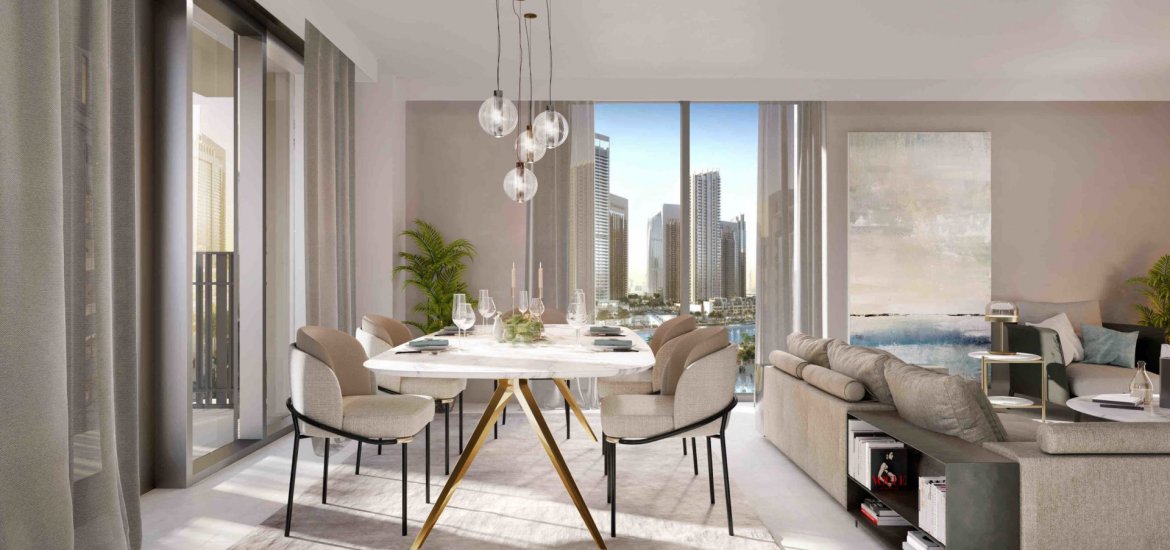 Купить квартиру в Дубай-Крик Харбор, Дубай, ОАЭ 3 спальни, 146м2 № 24420 - фото 1