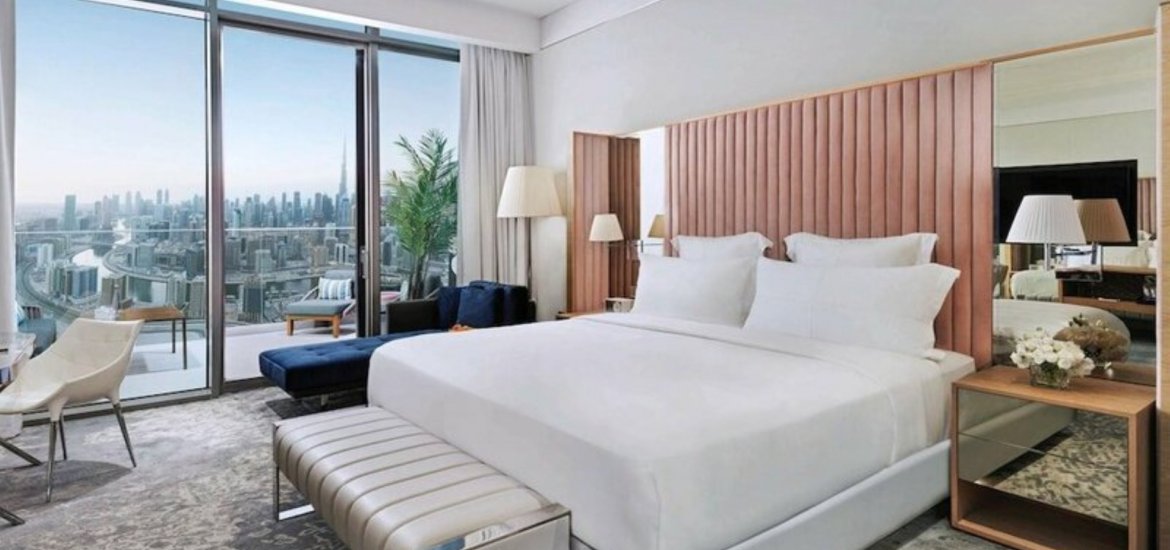 Купить квартиру в Бизнес-Бэй, Дубай, ОАЭ 1 комната, 62м2 № 24647 - фото 1