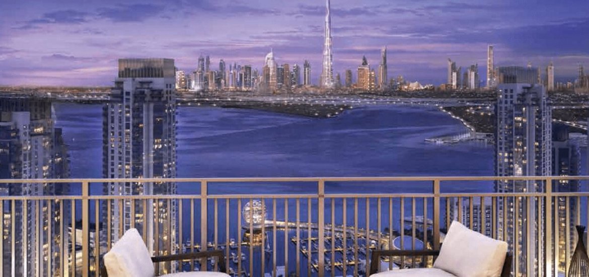 Купить квартиру в Дубай-Крик Харбор, Дубай, ОАЭ 1 спальня, 74м2 № 24712 - фото 1