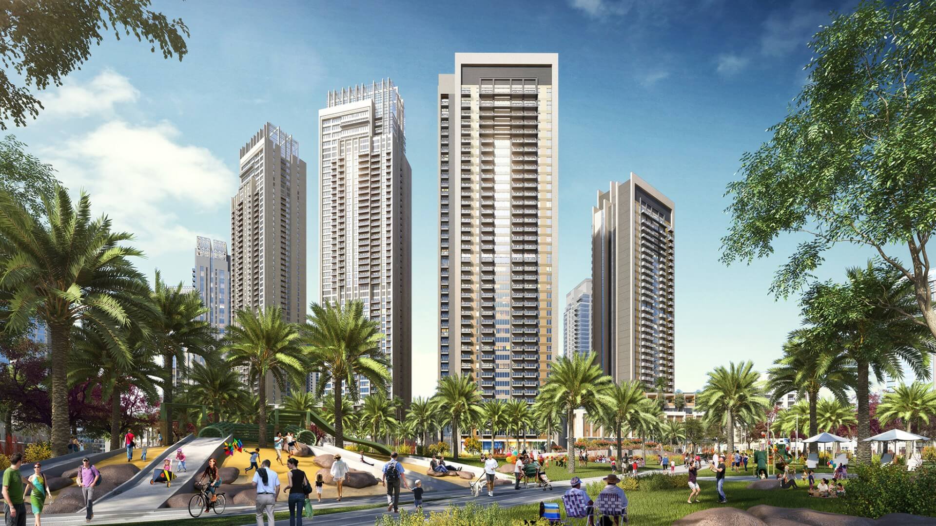 CREEK HORIZON от Emaar Properties в Дубай-Крик Харбор, Дубай, ОАЭ: цены от застройщика, № 24390