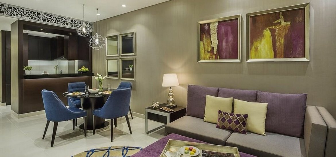 Купить квартиру в Даунтаун Дубай, Дубай, ОАЭ 2 спальни, 116м2 № 24337 - фото 1