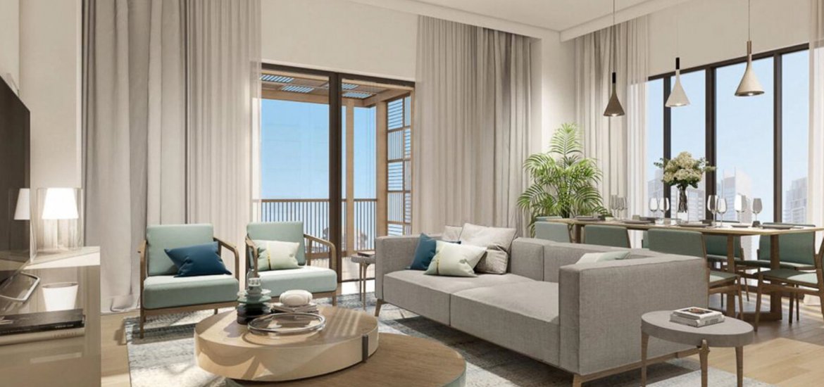 Купить квартиру в Дубай-Крик Харбор, Дубай, ОАЭ 1 спальня, 71м2 № 24640 - фото 1