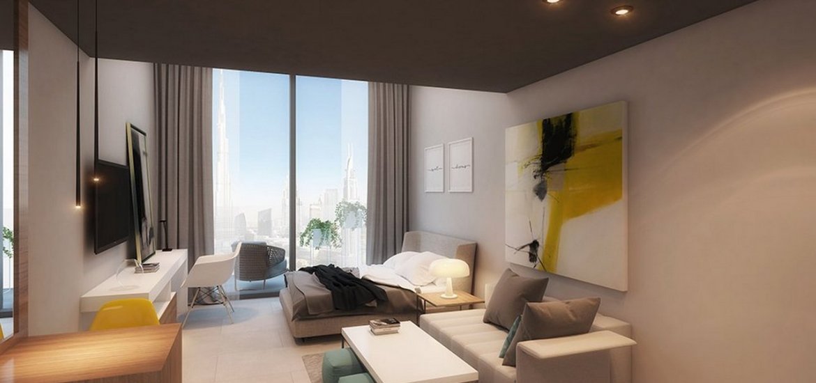Купить квартиру в Даунтаун Дубай, Дубай, ОАЭ 1 комната, 40м2 № 24332 - фото 1