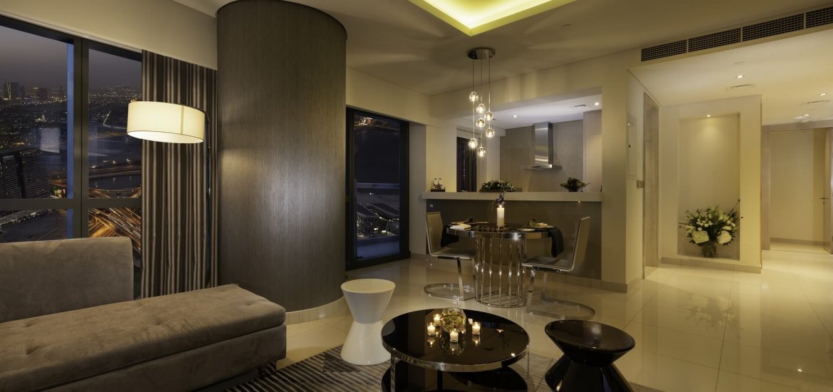 Купить квартиру в Бизнес-Бэй, Дубай, ОАЭ 2 спальни, 126м2 № 24247 - фото 1