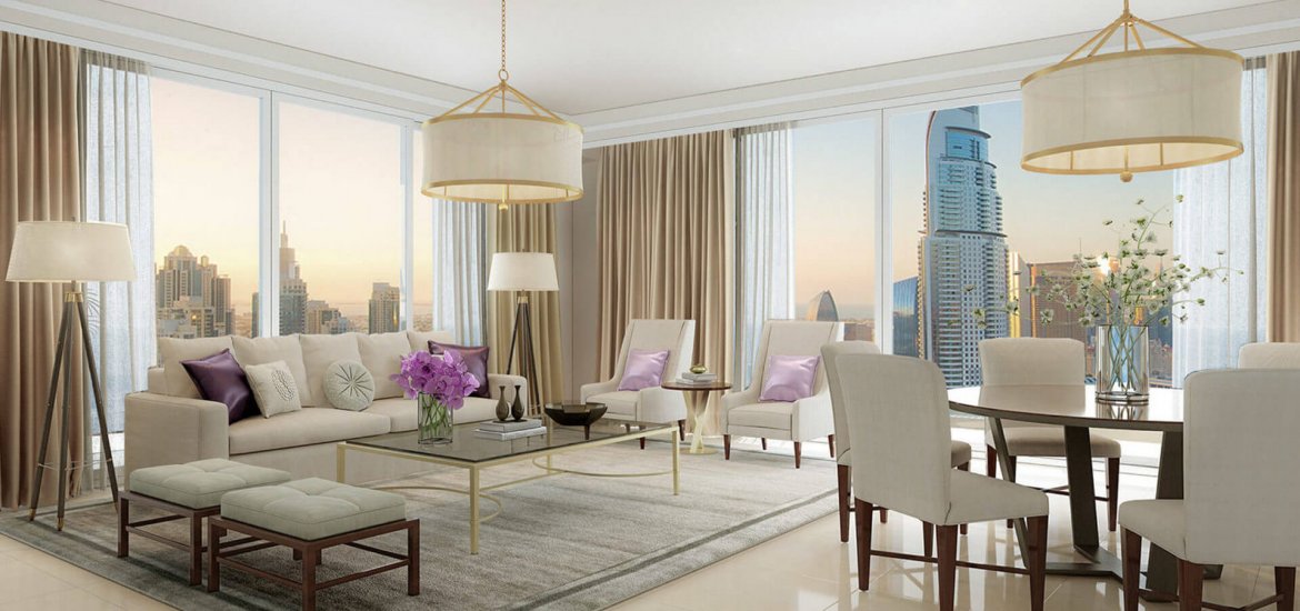 Купить квартиру в Даунтаун Дубай, Дубай, ОАЭ 3 спальни, 177м2 № 24289 - фото 1