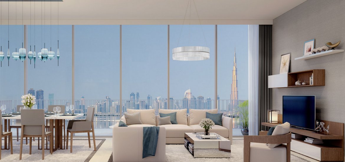 Купить квартиру в Дубай-Крик Харбор, Дубай, ОАЭ 1 спальня, 63м2 № 24301 - фото 1