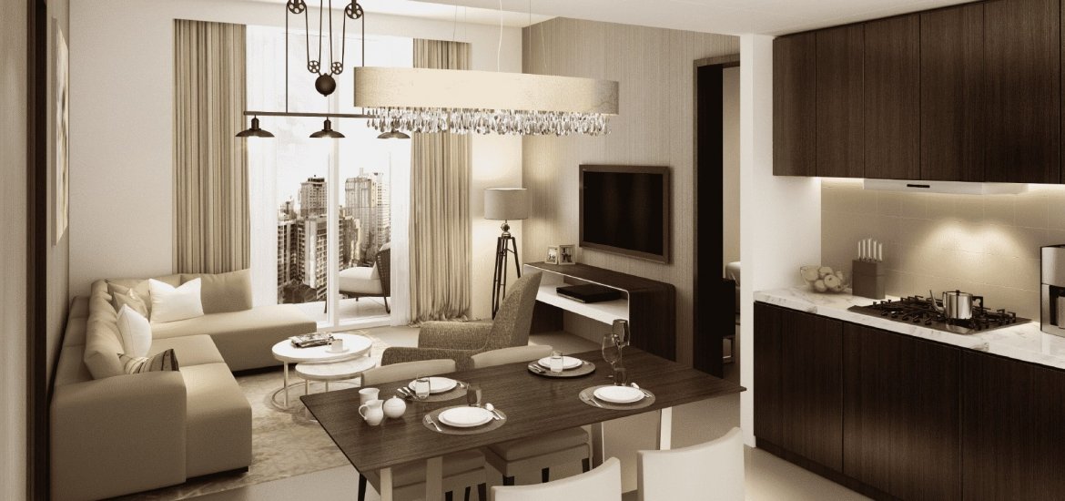Купить квартиру в Бизнес-Бэй, Дубай, ОАЭ 1 спальня, 44м2 № 24425 - фото 1
