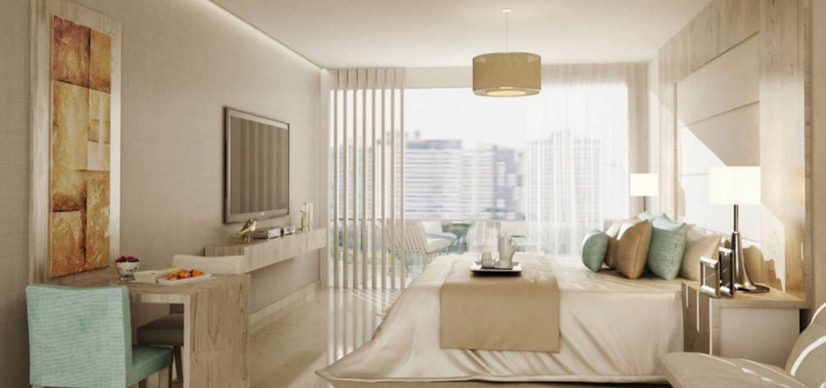 Купить квартиру в Джумейра Вилладж Серкл, Дубай, ОАЭ 1 комната, 37м2 № 24550 - фото 2