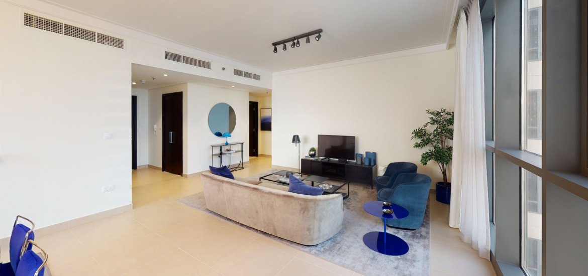 Купить квартиру в Дубай-Крик Харбор, Дубай, ОАЭ 3 спальни, 165м2 № 24415 - фото 1