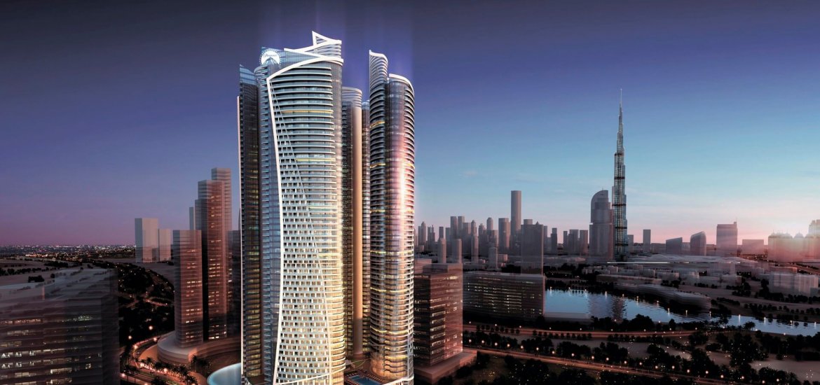 Купить квартиру в Бизнес-Бэй, Дубай, ОАЭ 3 спальни, 162м2 № 24249 - фото 3