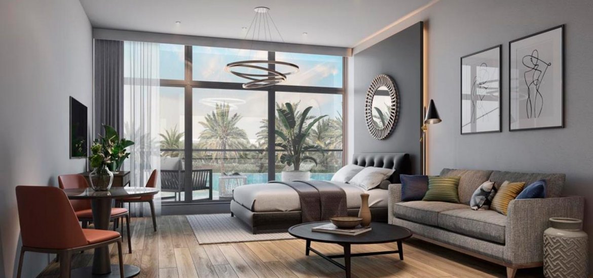Купить квартиру в Джумейра Вилладж Серкл, Дубай, ОАЭ 1 спальня, 72м2 № 24666 - фото 2