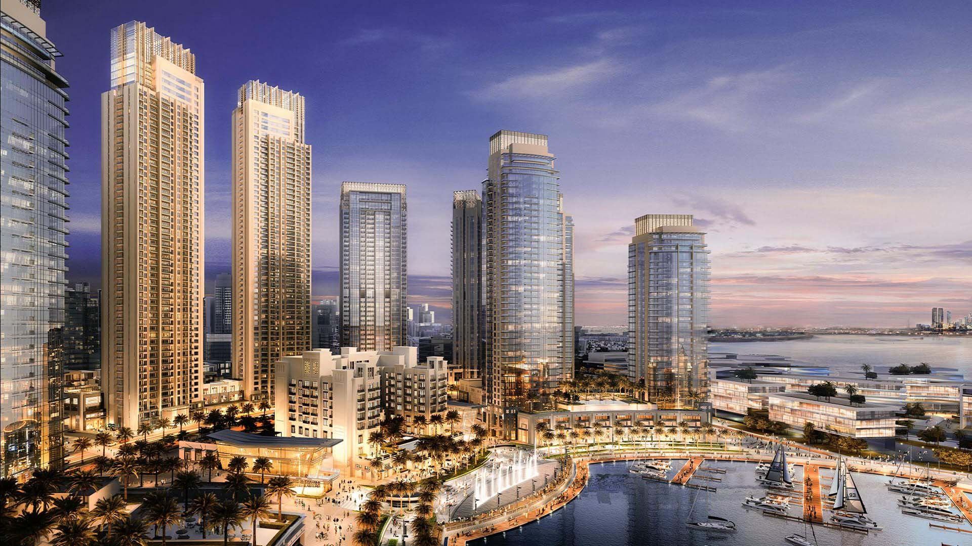 HARBOUR VIEWS от Emaar Properties в Дубай-Крик Харбор, Дубай, ОАЭ: цены от застройщика, № 25096