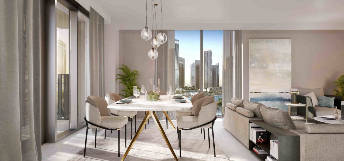 Купить квартиру в Дубай-Крик Харбор, Дубай, ОАЭ 3 спальни, 142м2 № 24967 - фото 5