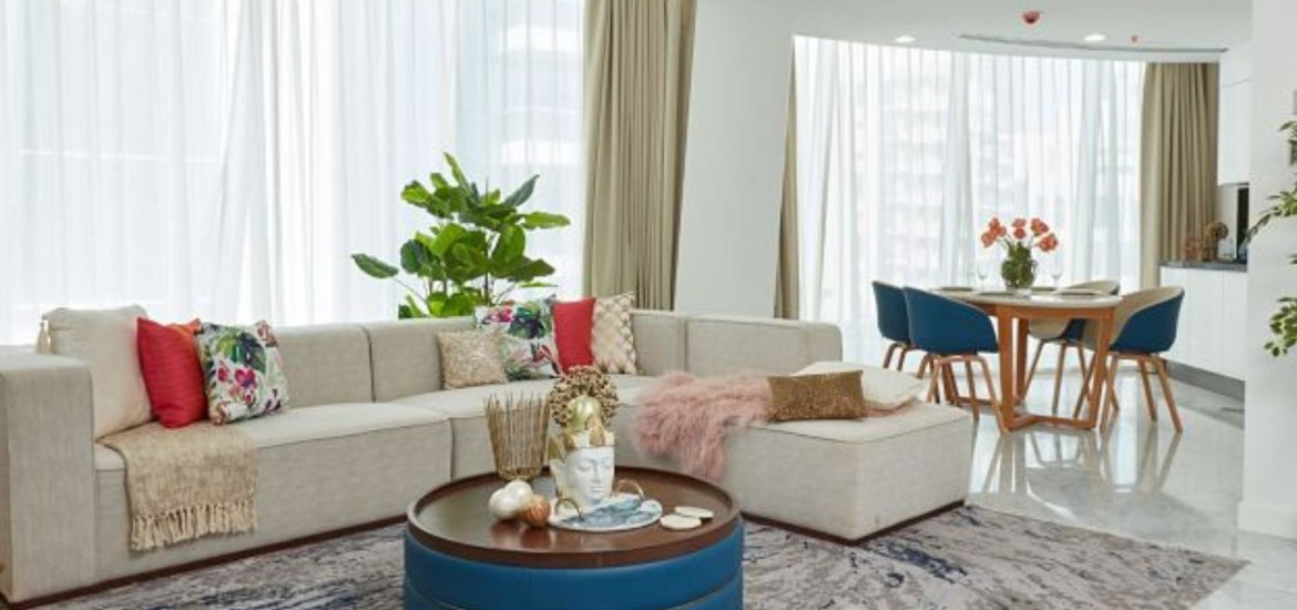 Купить квартиру в Бизнес-Бэй, Дубай, ОАЭ 1 спальня, 61м2 № 25601 - фото 2