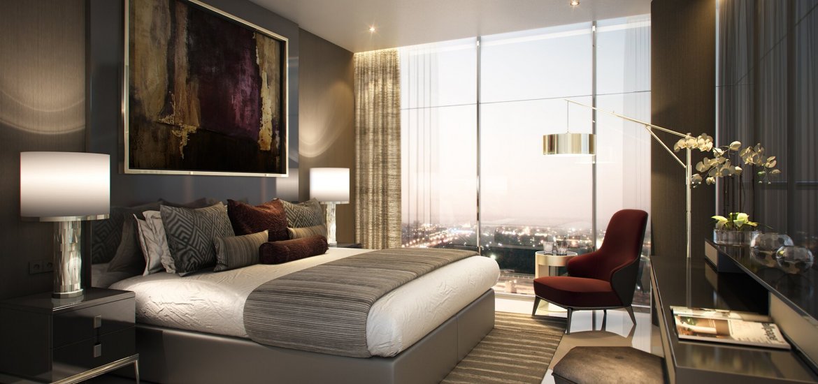 Купить квартиру в Шоссе шейха Зайда, Дубай, ОАЭ 1 комната, 38м2 № 25514 - фото 4