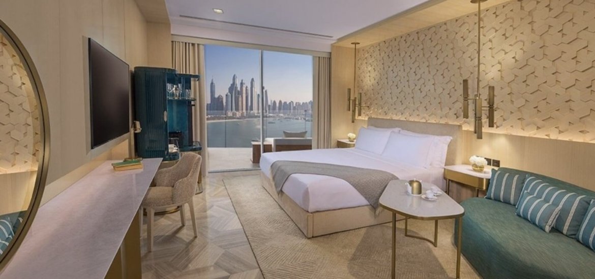 Купить пентхаус в Пальма Джумейра, Дубай, ОАЭ 4 спальни, 528м2 № 24828 - фото 1