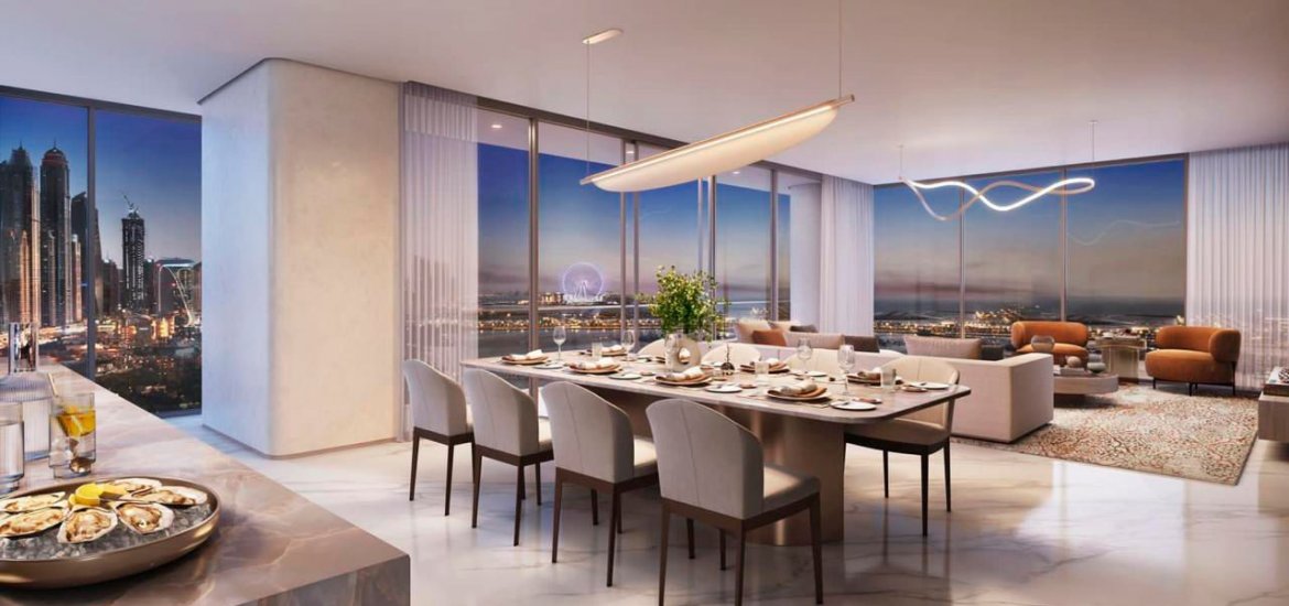 Купить пентхаус на Palm Jumeirah, Dubai, ОАЭ 4 спальни, 1412м2 № 31296 - фото 1