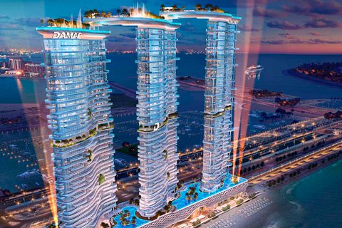 Девелопер Damac Properties запустил строительство комплекса Damac Bay by Cavalli