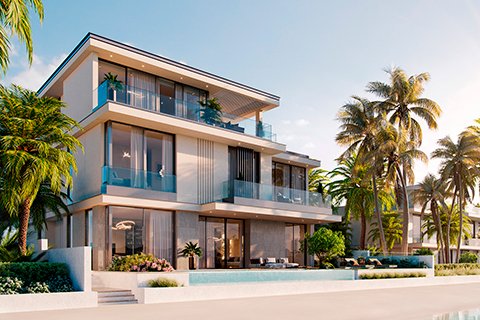 Nakheel анонсировал запуск комплекса Beach Villas с ультрароскошными виллами на новом острове Palm Jebel Ali в Дубае