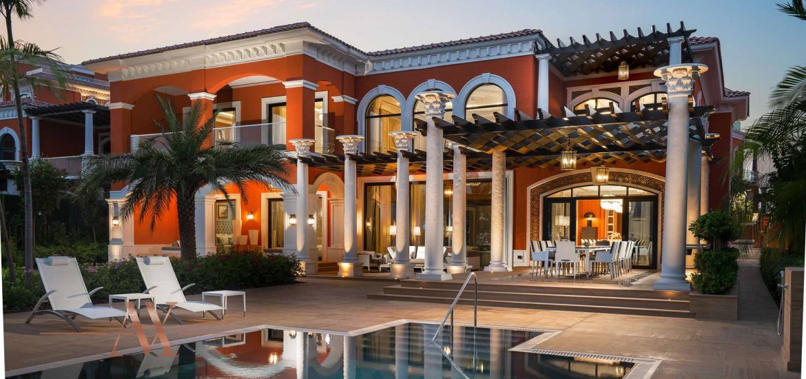 Villa in Palm Jumeirah, Dubai, UAE, 7 bedrooms, 865 sq.m. No. 24028 - 1