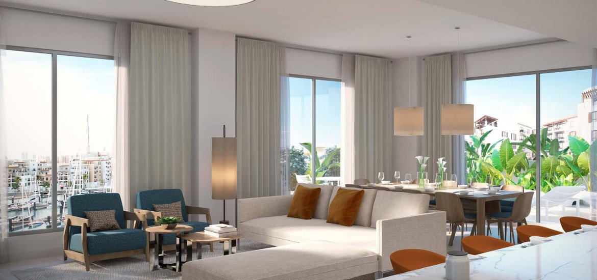Apartment in Port de la mer, Dubai, UAE, 1 bedroom, 76 sq.m. No. 24600 - 1