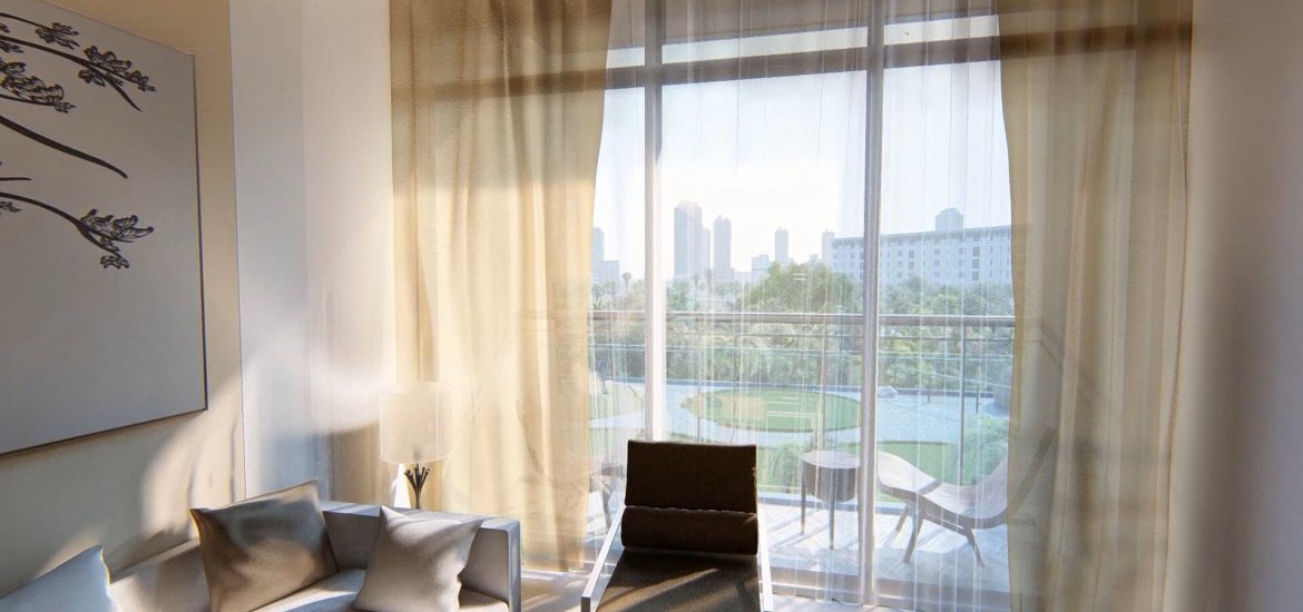 Apartment in Dubai Studio City, Dubai, UAE, 1 room, 33 sq.m. No. 25466 - 1