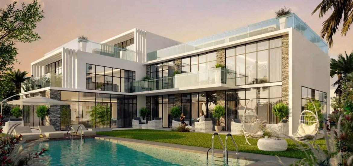 Villa for sale in DAMAC Hills, Dubai, UAE 5 bedrooms, 381 sq.m. No. 25440 - photo 1