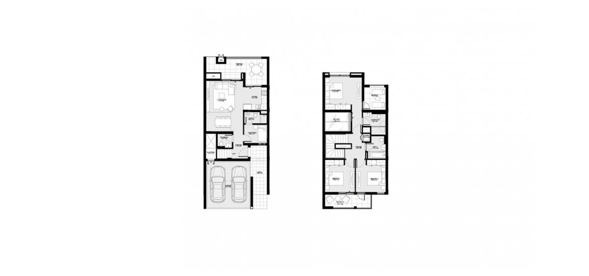 Apartment floor plan «267SQM», 3 bedrooms in BLISS 2 TOWNHOUSES