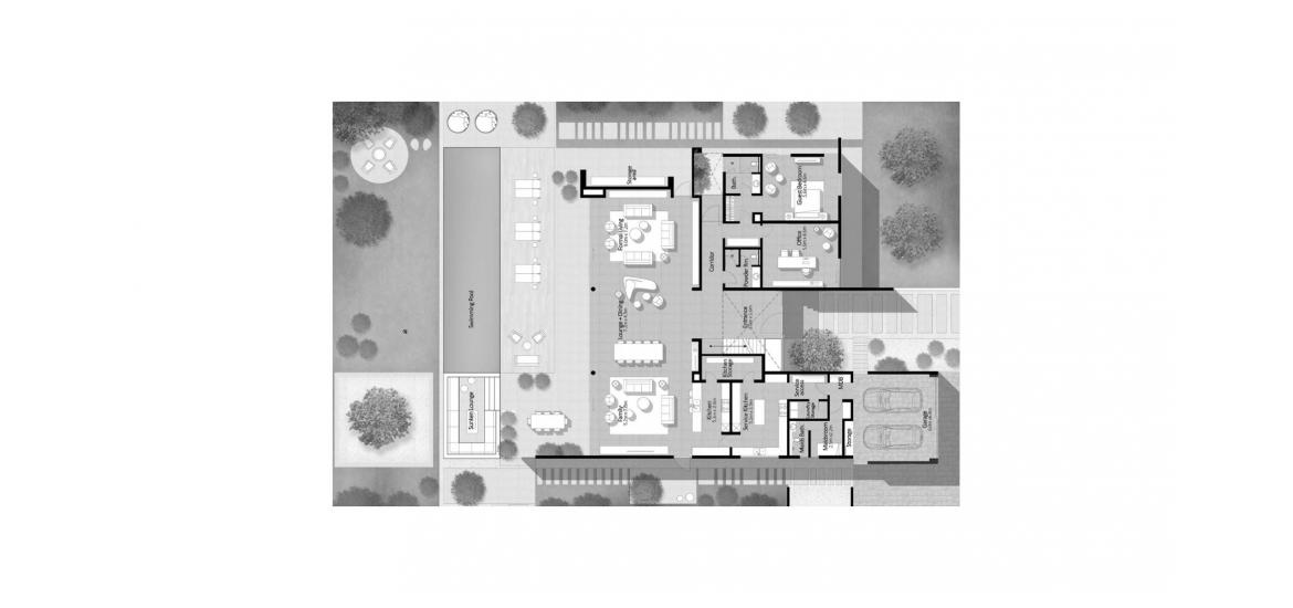 Apartment floor plan «FAIRWAY VISTAS 7BR 856SQM», 7 bedrooms in FAIRWAY VISTAS