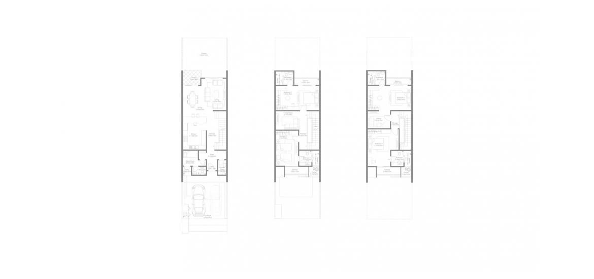 Apartment floor plan «279SQM» in MOTOR CITY HILLS