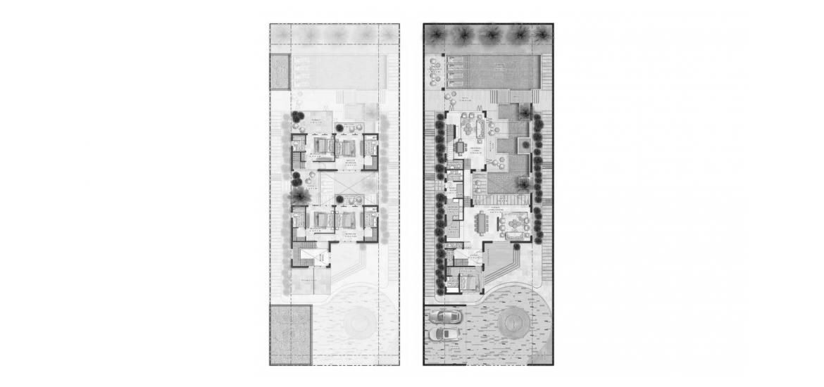 Apartment floor plan «325SQM FH-3500», 5 bedrooms in THE FARMHOUSES VILLAS