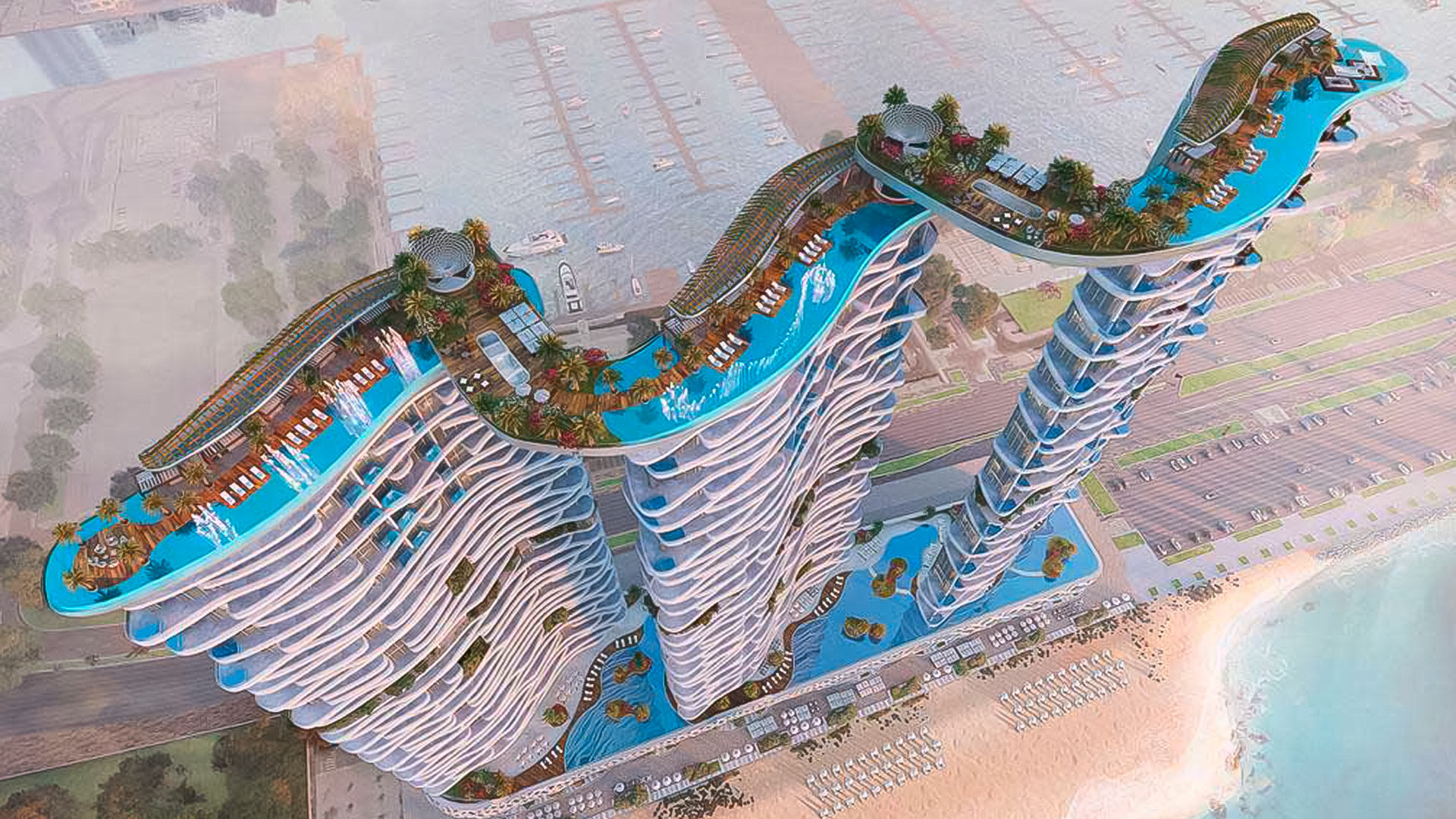 Duplex for sale in Dubai Harbour, Dubai, UAE 4 bedrooms, 406 sq.m. No. 32300 - photo 20