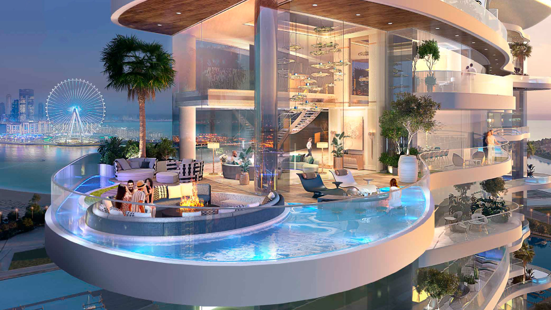 Duplex for sale in Dubai Harbour, Dubai, UAE 4 bedrooms, 406 sq.m. No. 32300 - photo 19