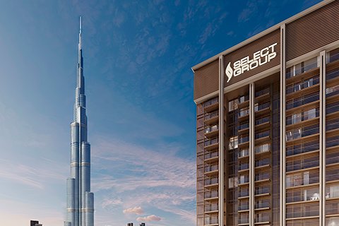 Two new towers of The Edge residential complex will soon emerge in the centre of Dubai