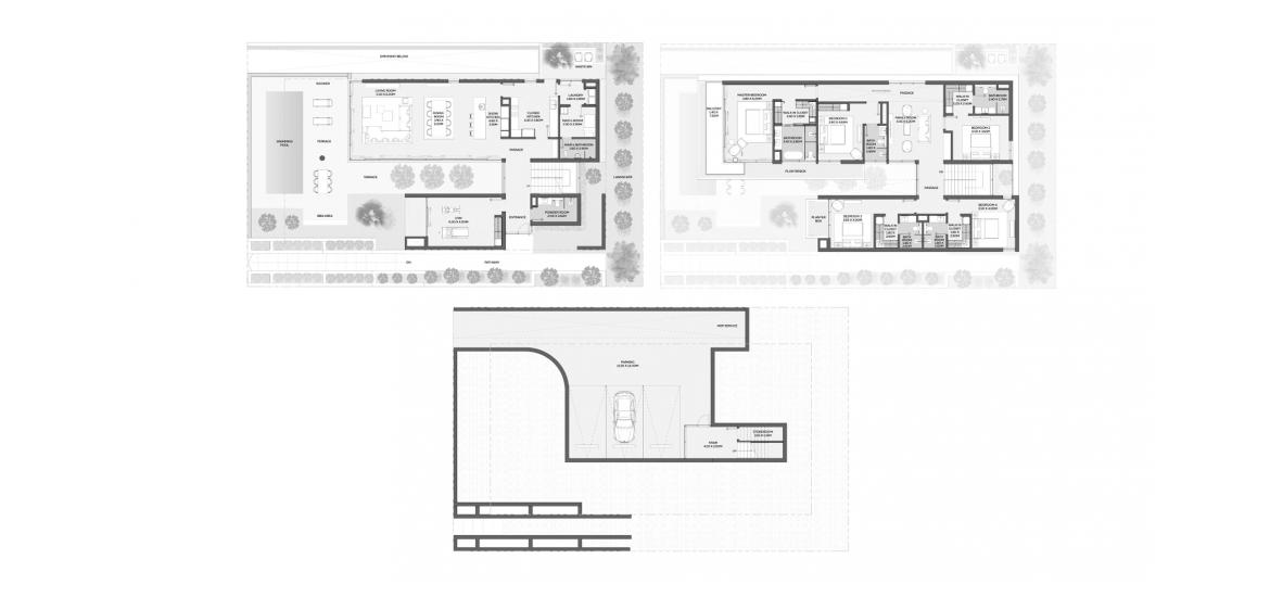 Apartment Floor Plan 5 BEDROOM VILLA TYPE 1B 5 Bedrooms In EXPO VALLEY AT EXPO CITY From The