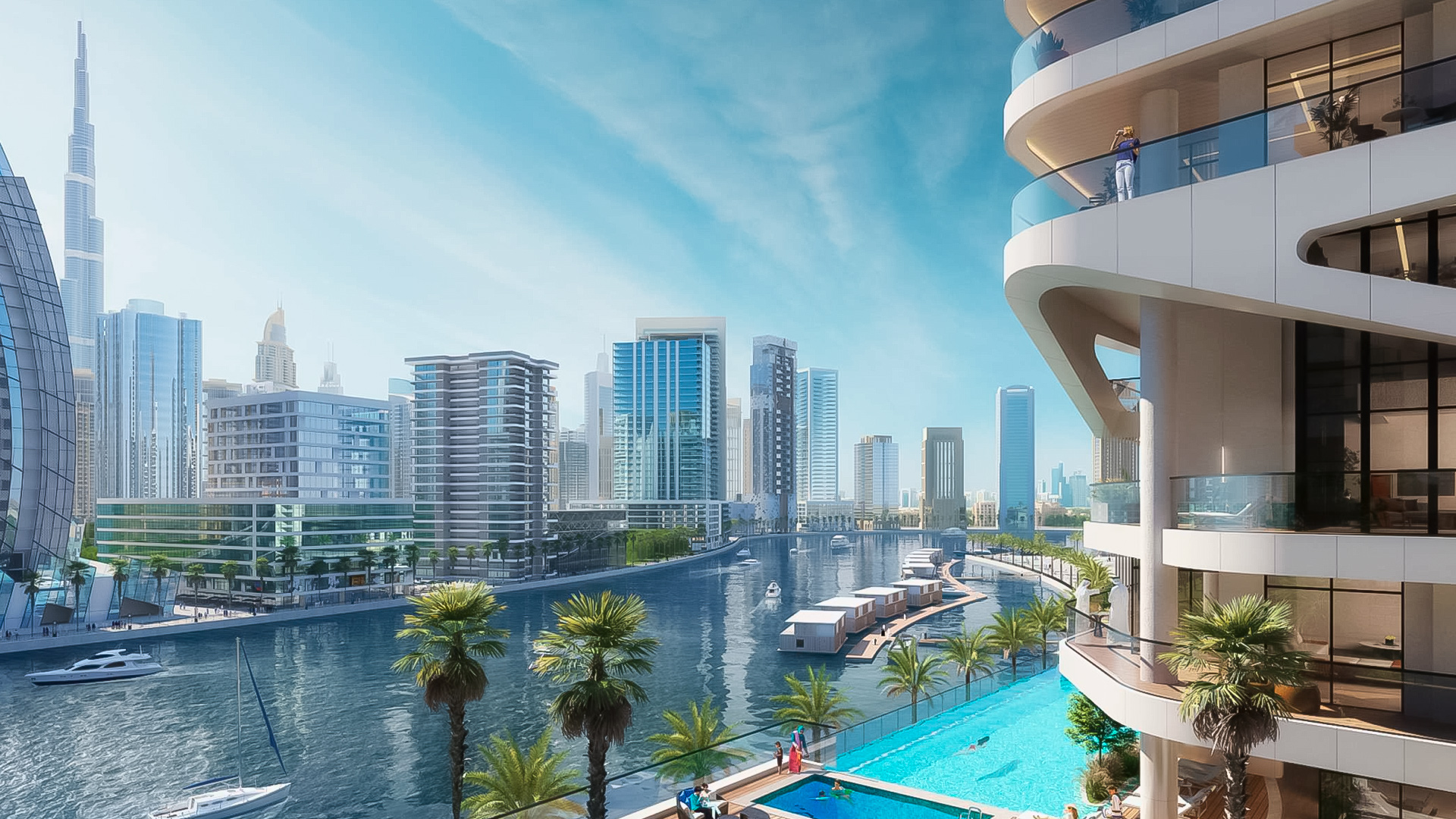 Metropolitan Дубай. Business Bay Дубай. The first collection Business Bay 4 Дубай. Revier Business Bay Dubai 4*.