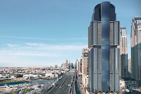 The residential skyscraper AL HABTOOR TOWER will have 82 storeys