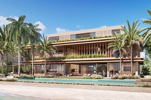 Nakheel has introduced the first villas on the new Palm Jebel Ali Island in Dubai