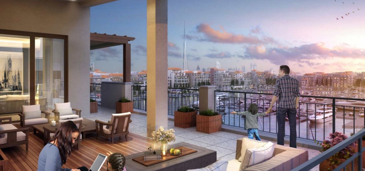 LE PONT, 阿联酋, Port de la mer, Dubai 顶层豪华公寓 4卧, 244平方米, 编号27621 - 5
